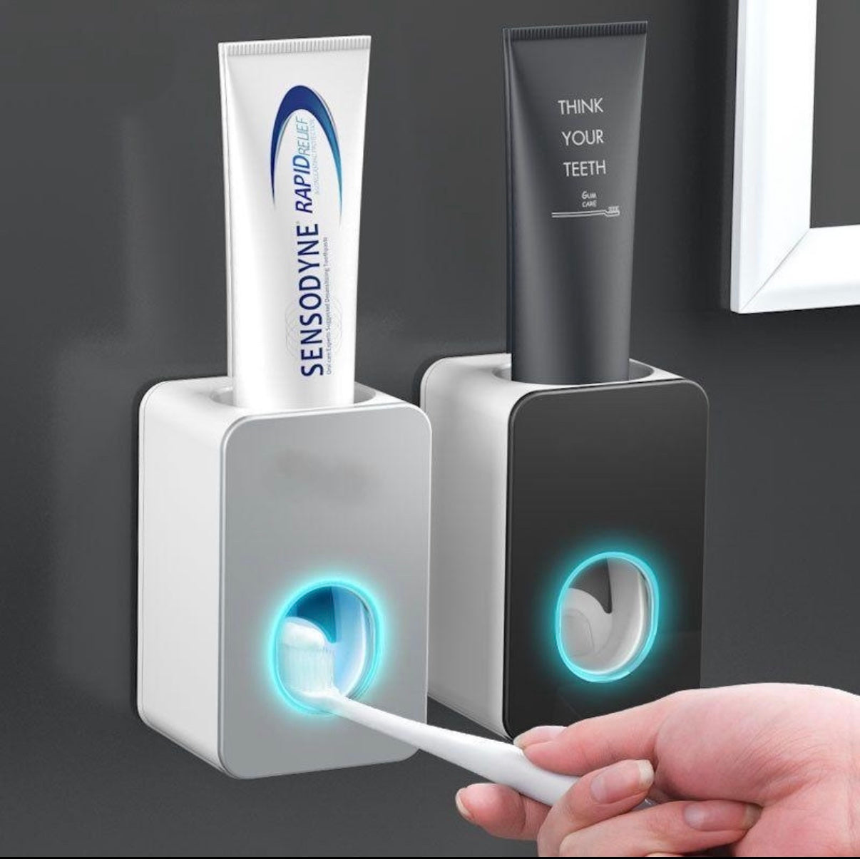 CleanPress™ – Distributeur automatique de dentifrice