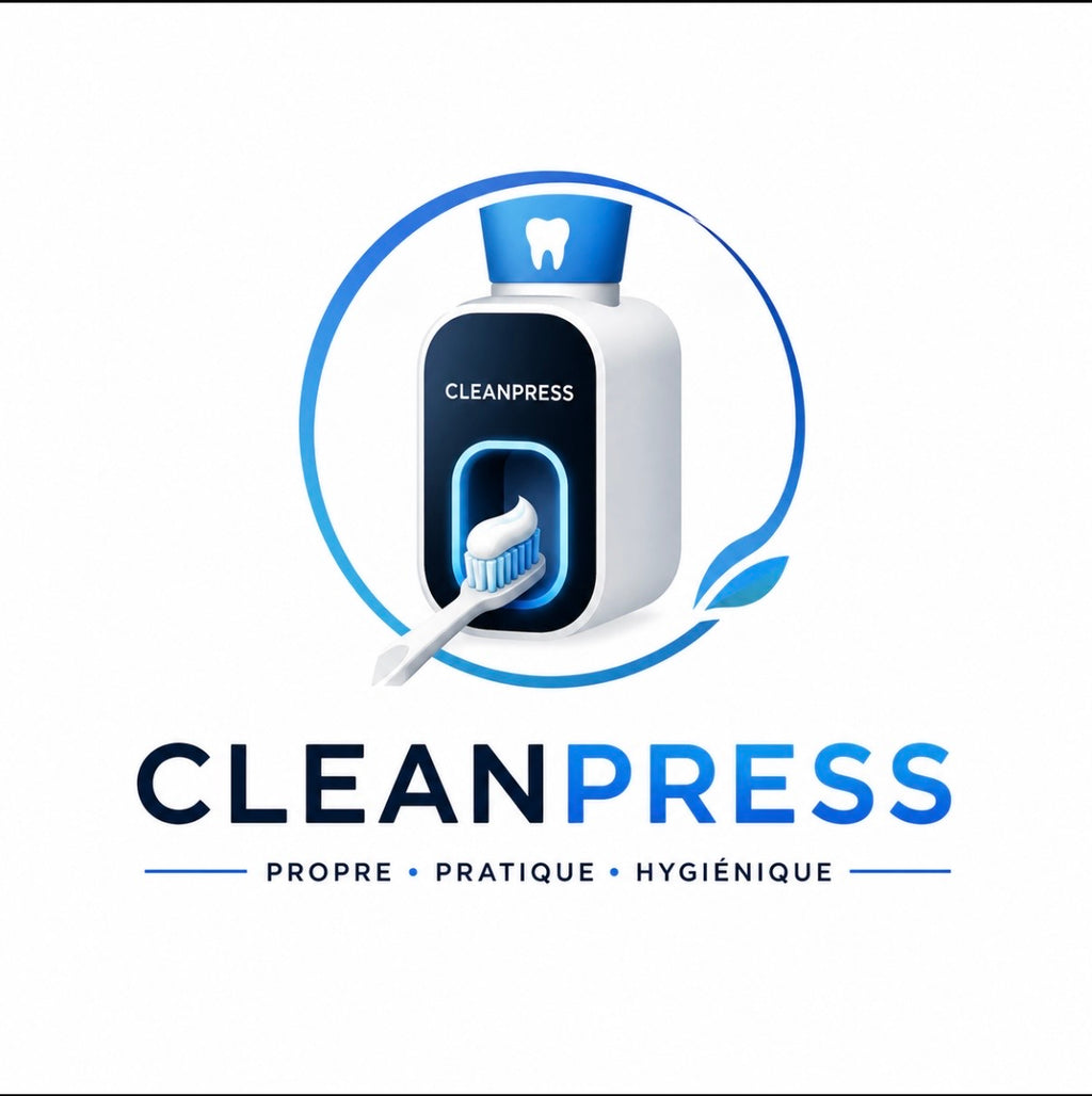 CleanPress™ – Distributeur automatique de dentifrice