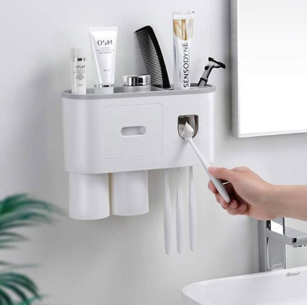 CleanPress™ – Distributeur automatique de dentifrice